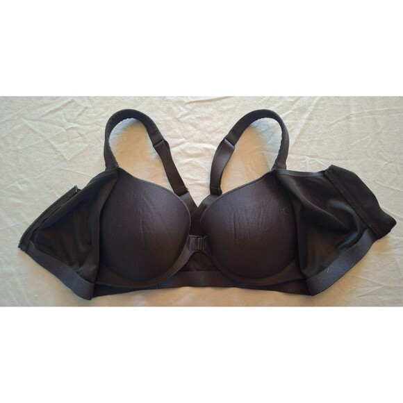 EUC! Incredible By Victorias Secret On Point Sweat Black Sports Bra, Size 36D - Picture 2 of 4